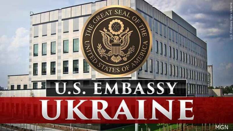 Us Reopens Embassy In Ukraine After 3 Months