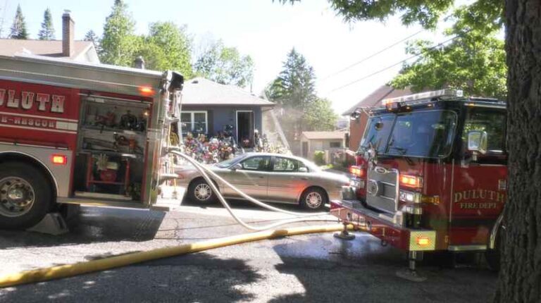 Owner injured, house damaged after Duluth structure fire - WDIO.com