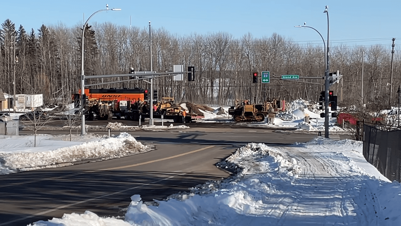 Train Derailment in West Duluth across from the Lake Superior Zoo ...