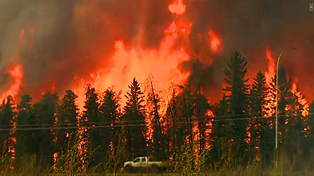 Wildfires Burning In Western Canada