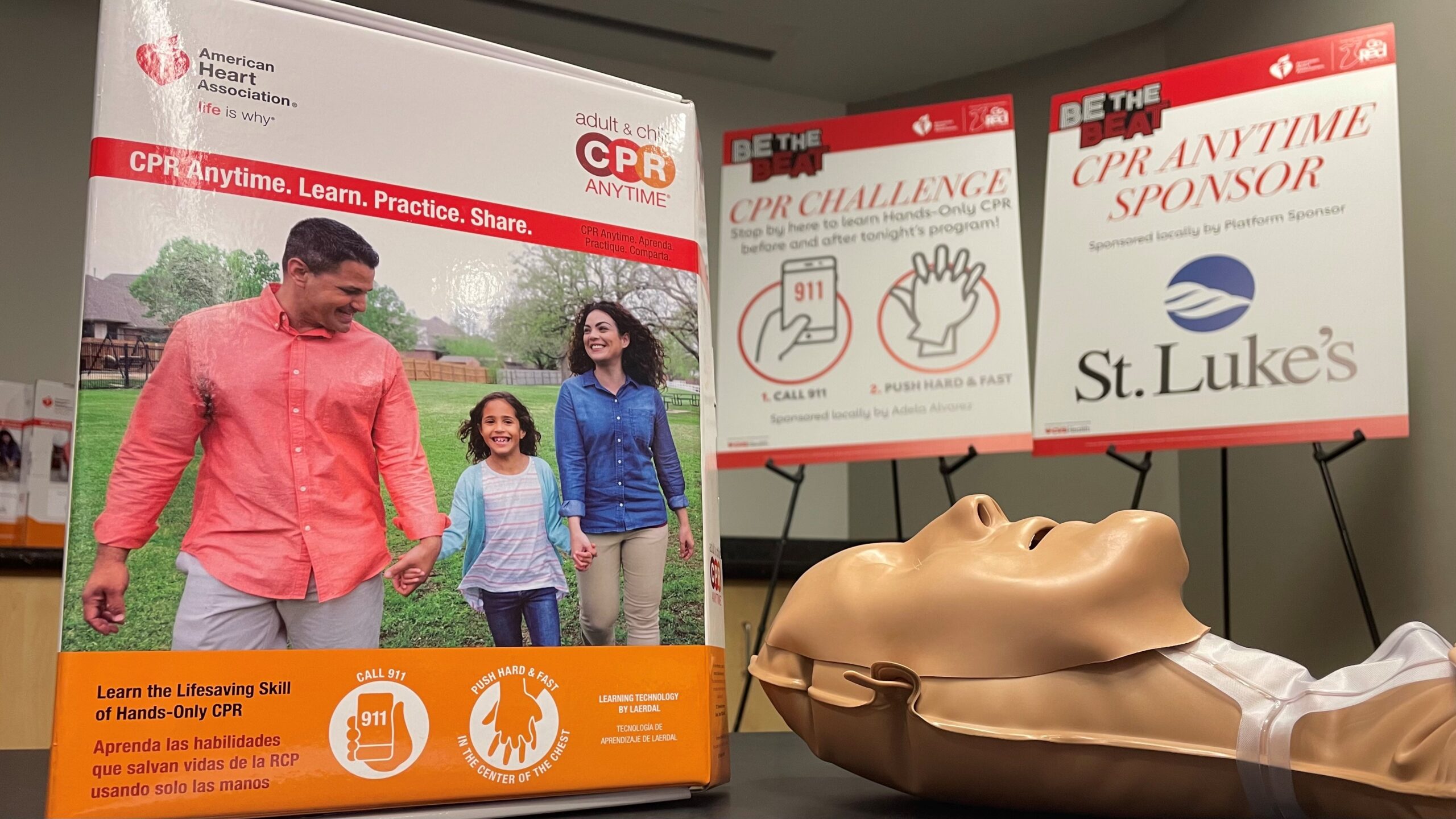 Cpr Training Kits Available Hope Is To Create A Nation Of Lifesavers