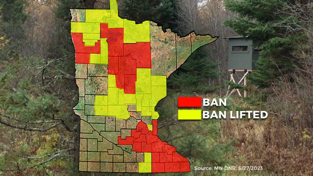 DNR makes changes to deer feeding and attractant bans