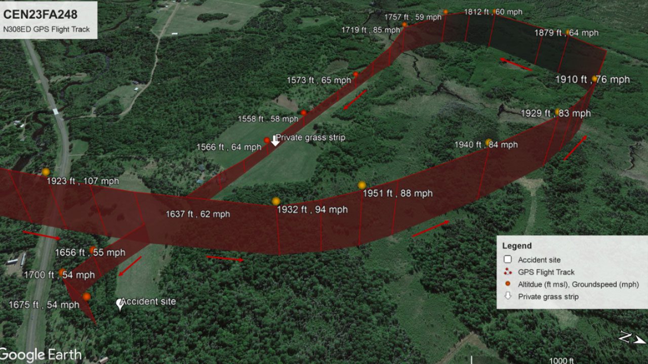 NTSB Releases Preliminary Report On Fatal Northern Minnesota Plane ...