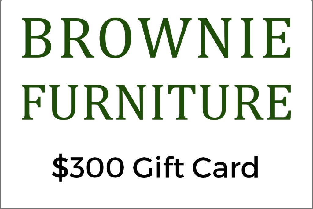 Spectacular September Sweepstakes prize from Brownie Furniture