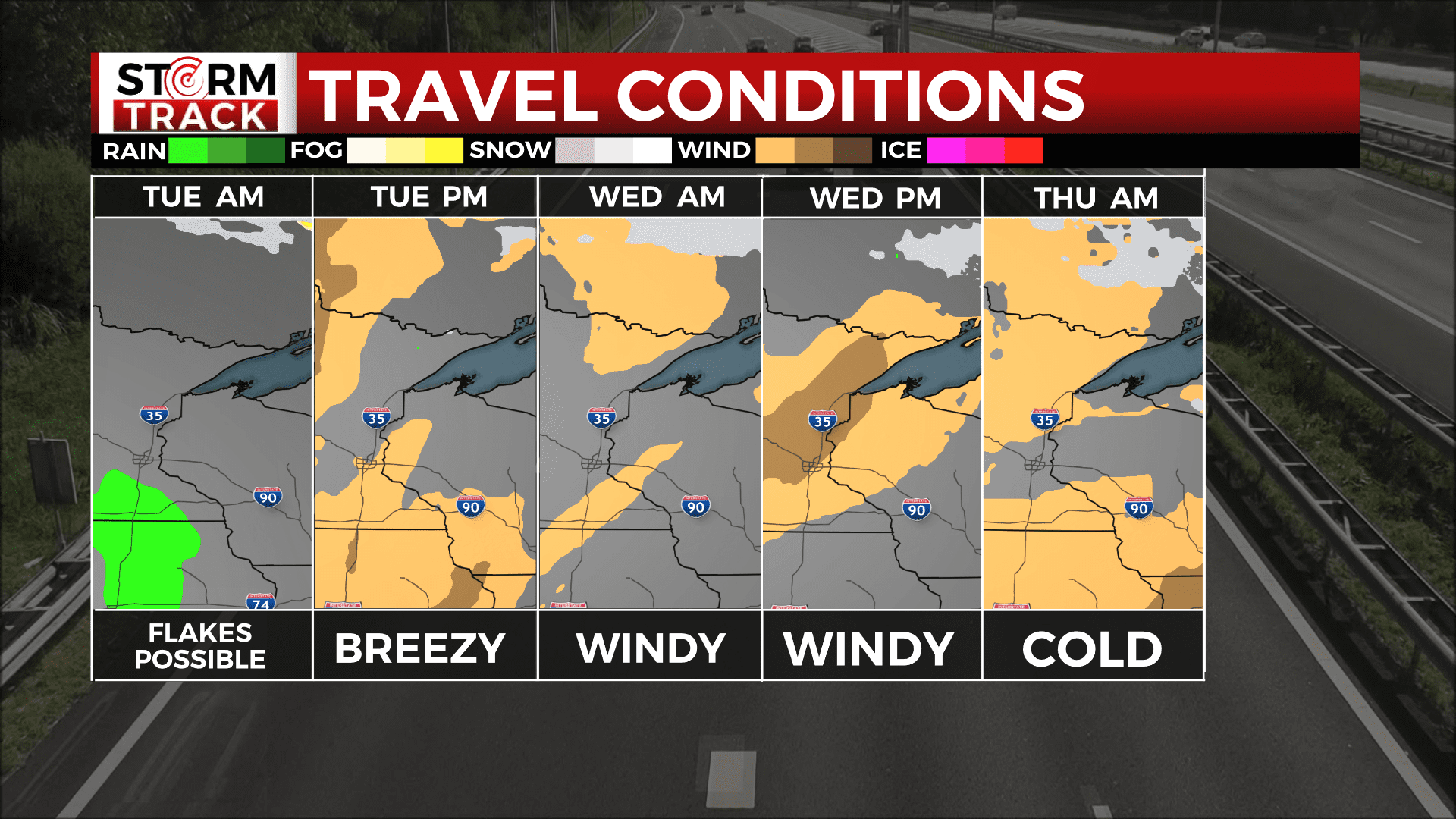 Justin Liles: Colder air set to return by the end of the week.