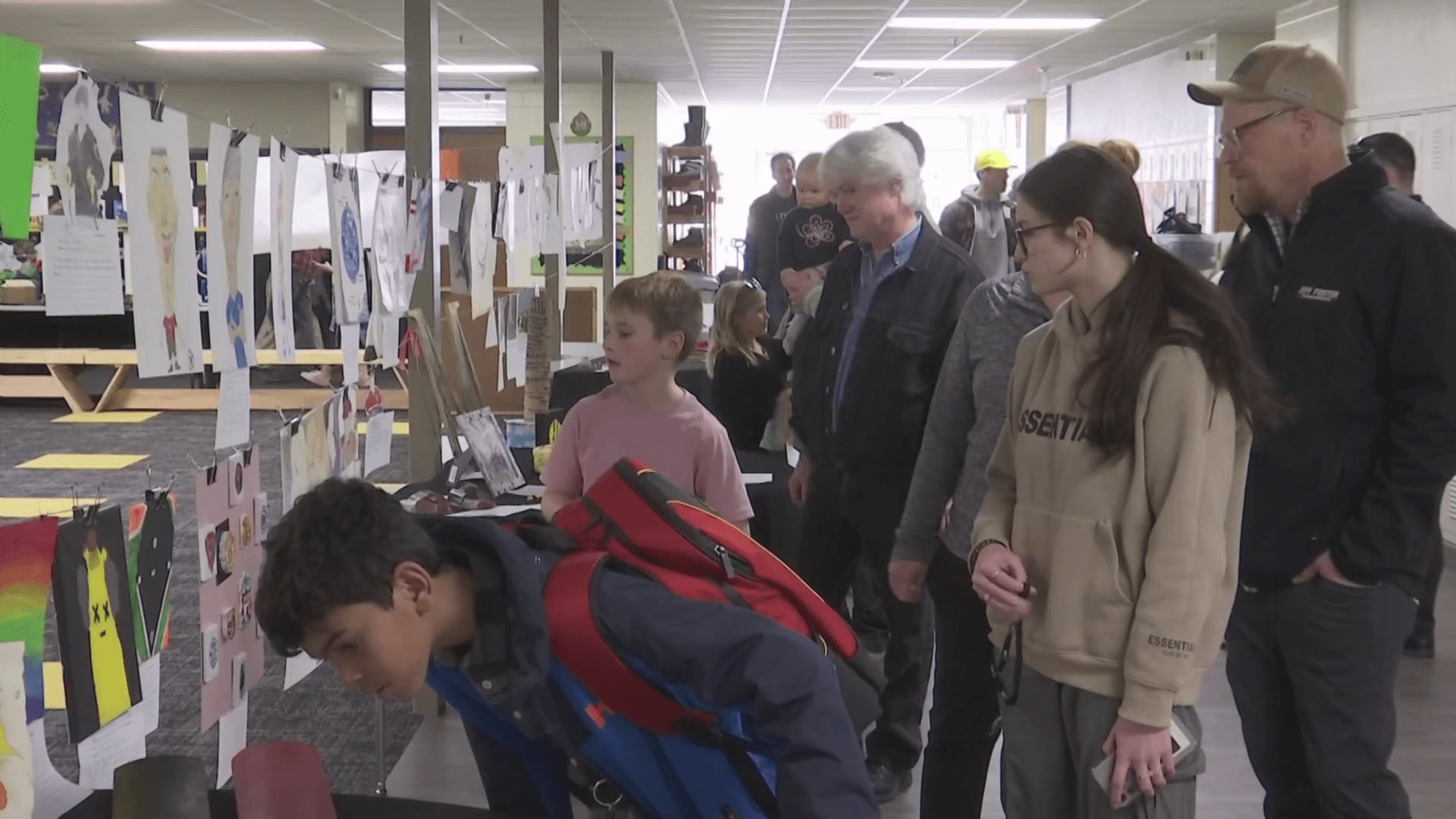 Students at Duluth Marshall School showcase their unique artwork - WDIO.com