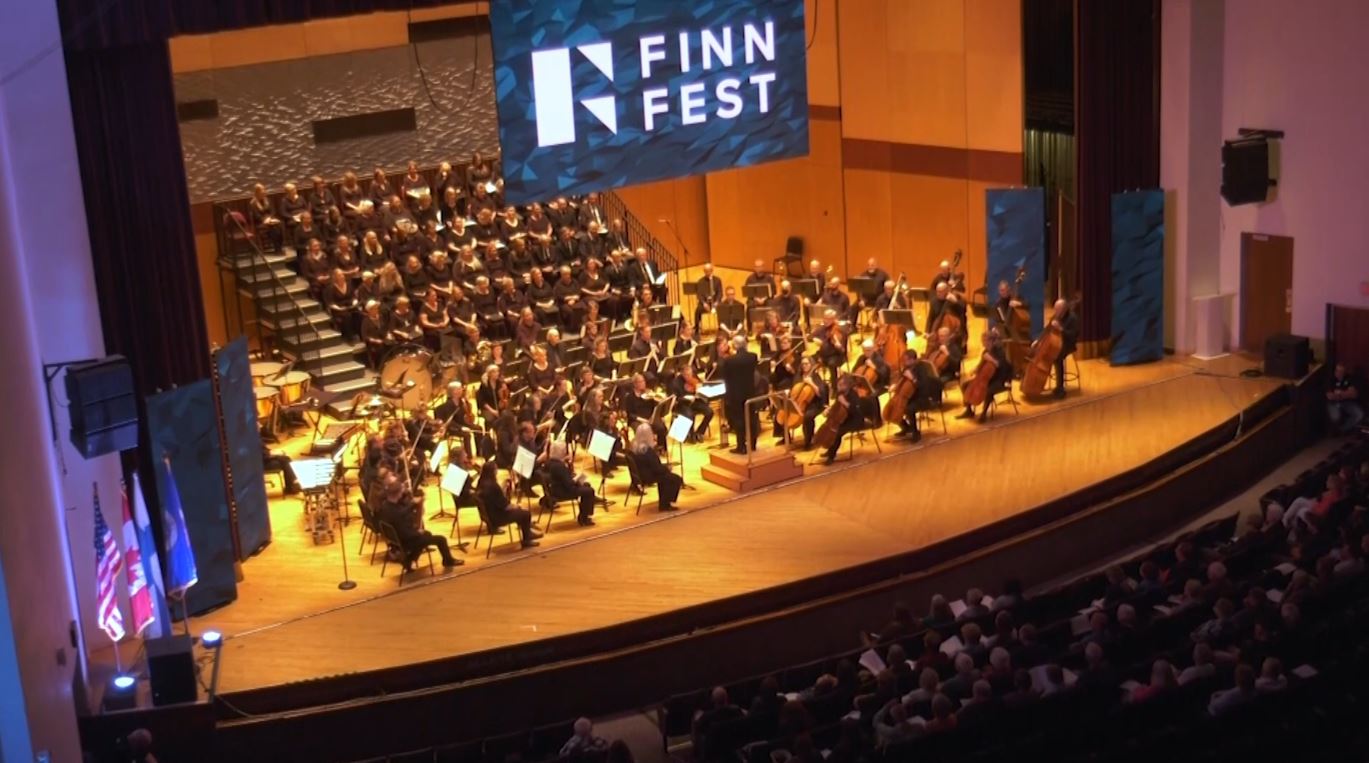 A concert at FinnFest 2023
