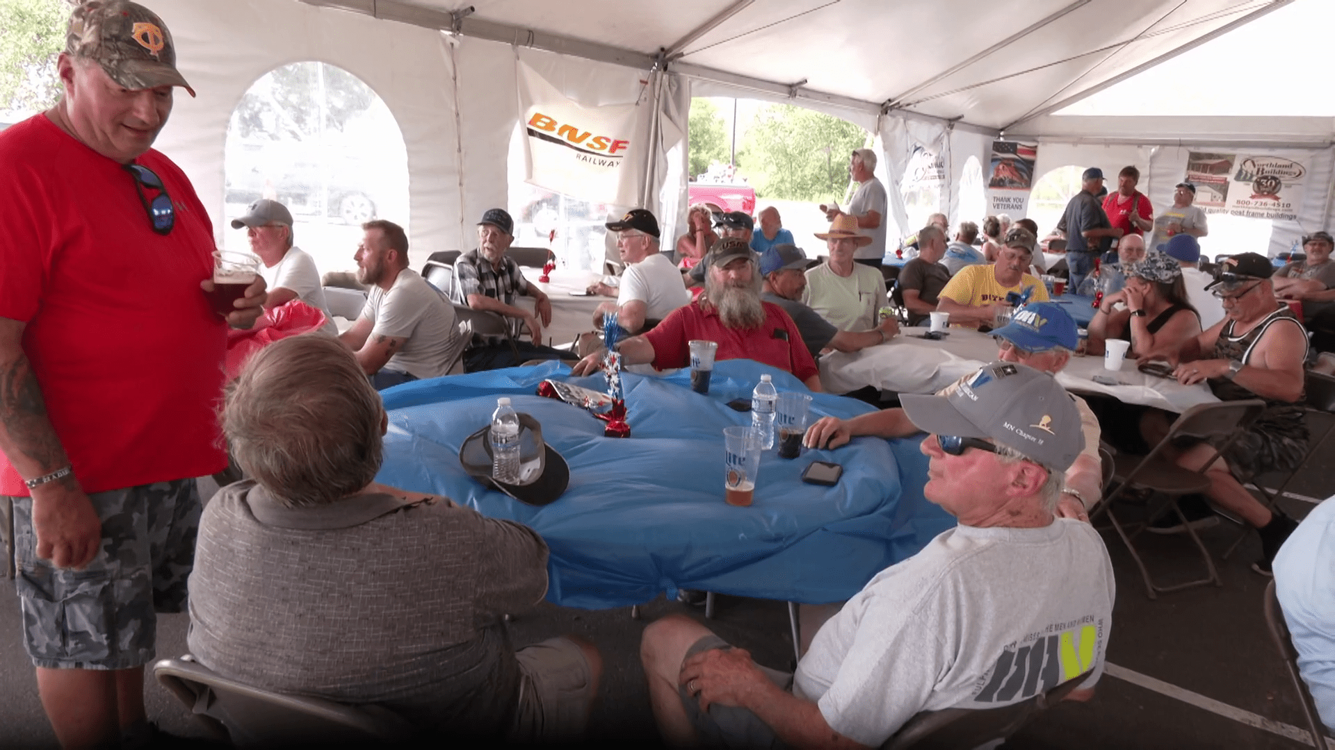 Over 100 veterans gather for fishing trip, cookout - WDIO.com