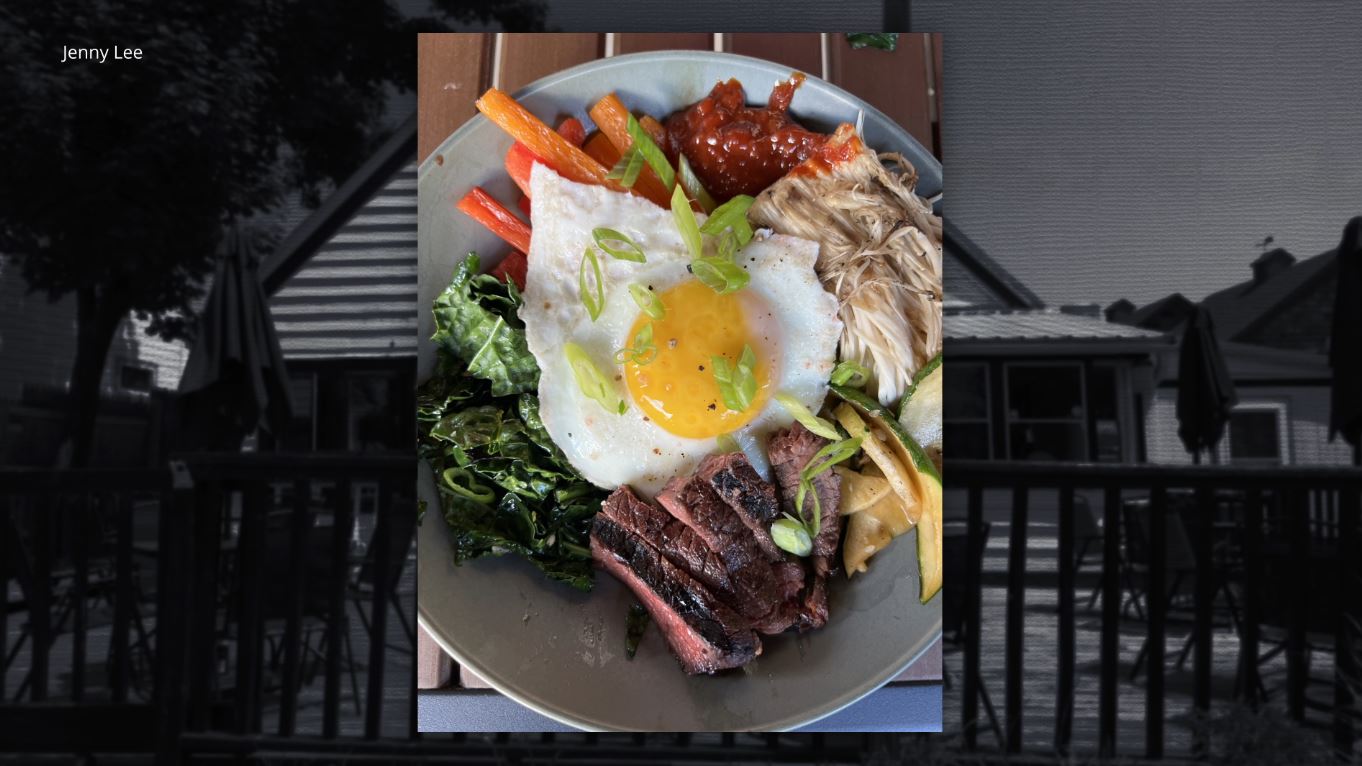 Elk bibimbap