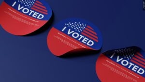 "I Voted" stickers