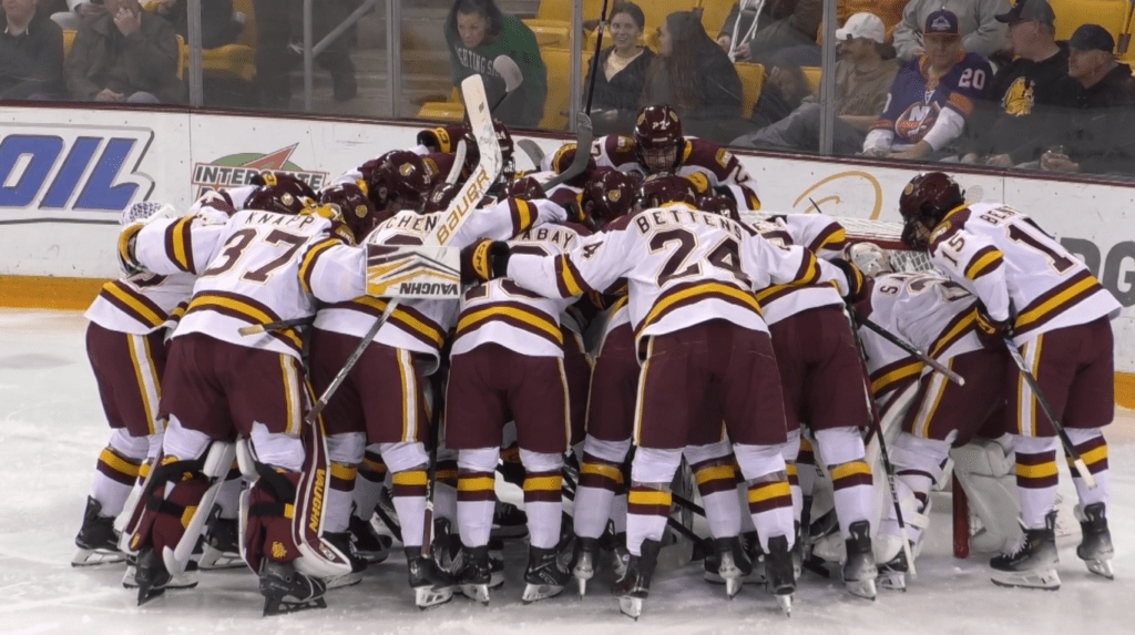 UMD men's hockey dominated by #10 North Dakota