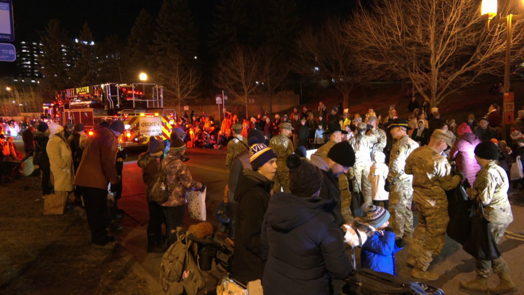 Christmas City of the North Parade takes to the streets