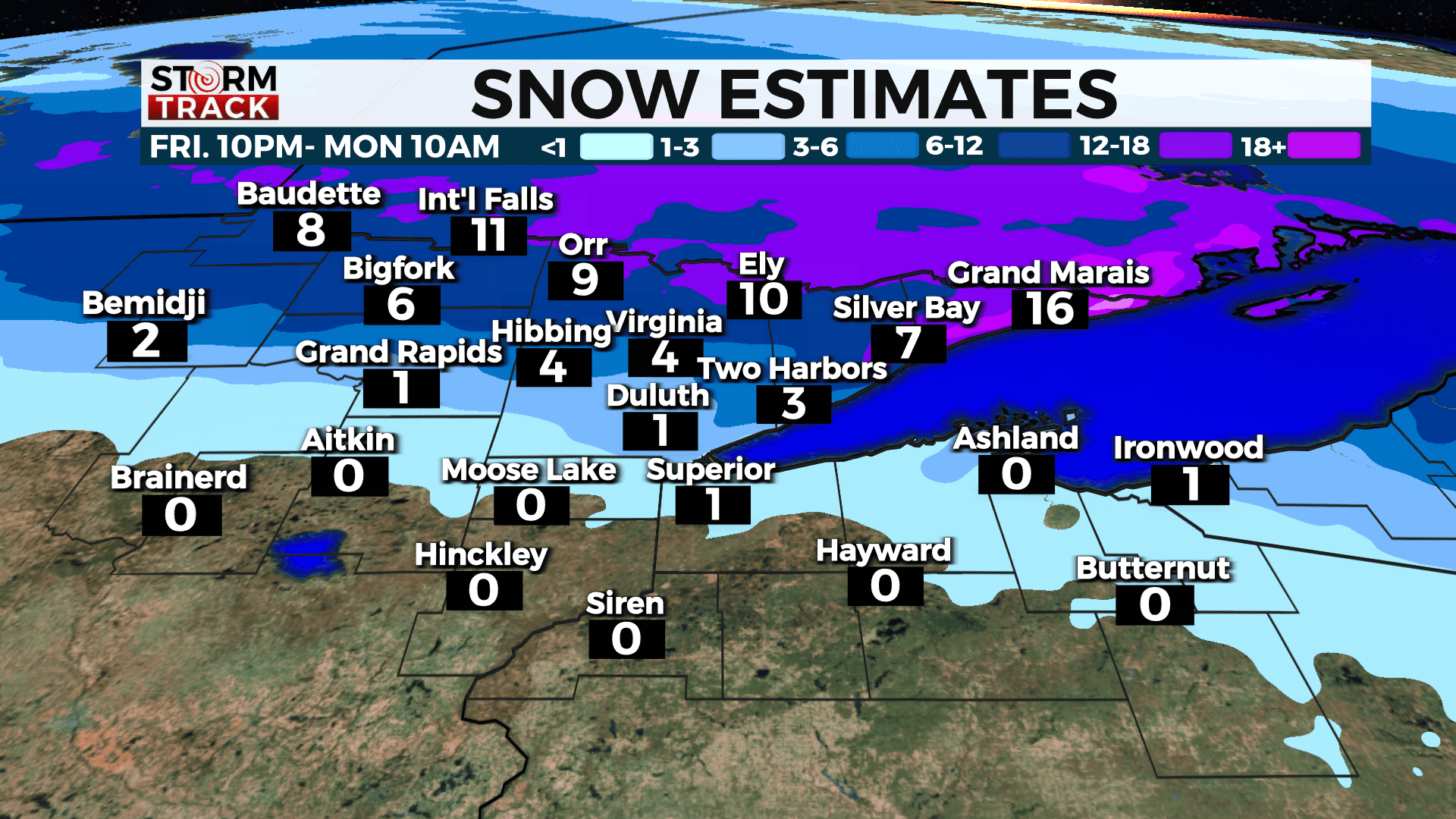 Justin Liles: Heavy Snow Possible For Some This Weekend - WDIO.com