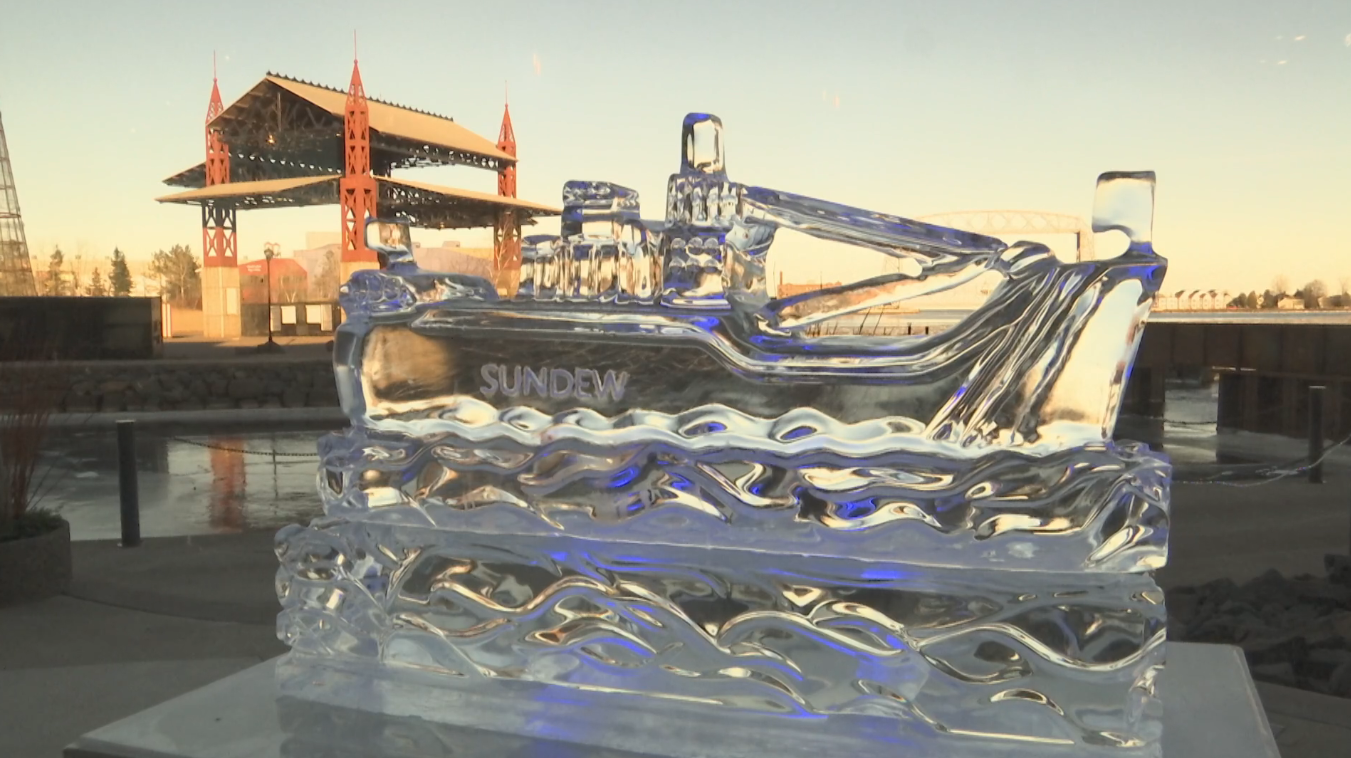 An ice sculpture of the Sundew